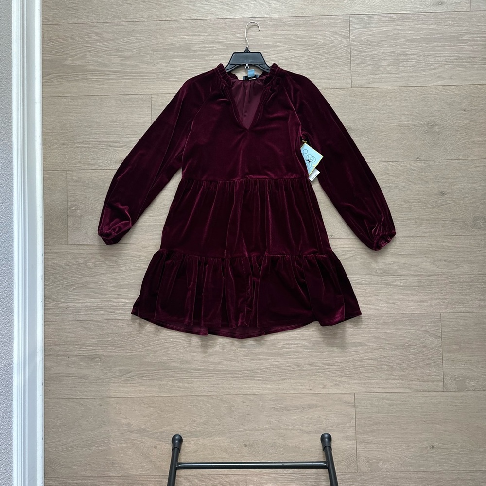 CeCe Velvet Dress - Picture 3 of 3